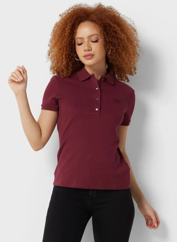 Polo Neck T-Shirt