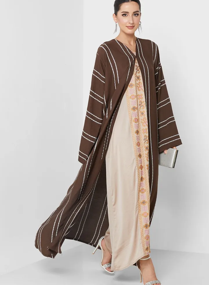Embroidery Detail Abaya