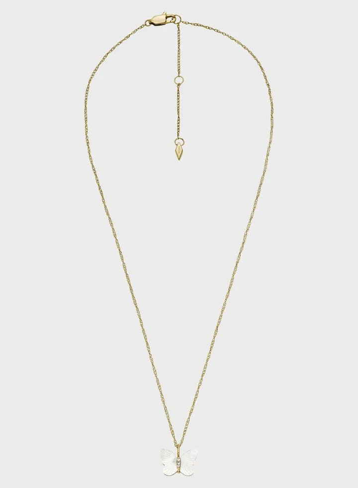 Butterfly Detailed Necklace
