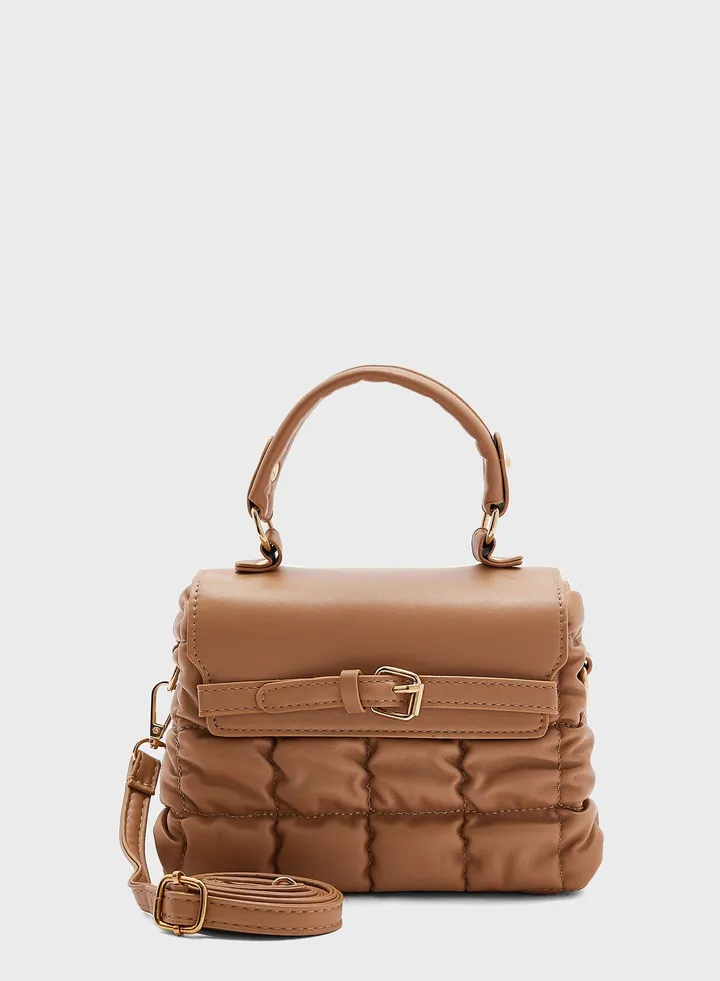 Puffer Satchel Bag