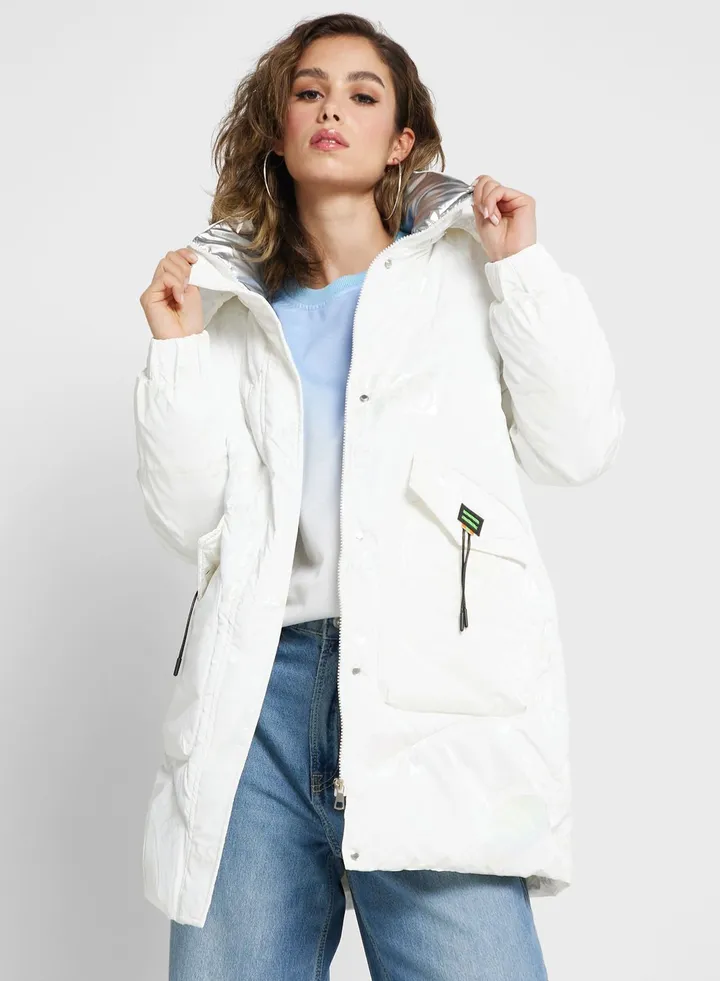 Longline Padded Jacket