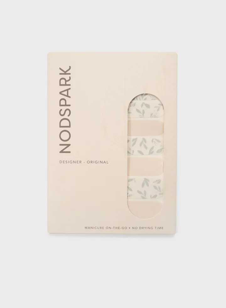 Nail Art Wrap - Glistening Foilage