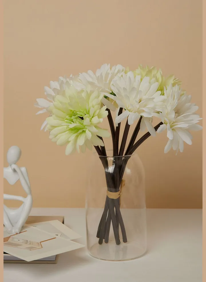 Decorative Crysanthemum Faux Artificial Flower Bouqet