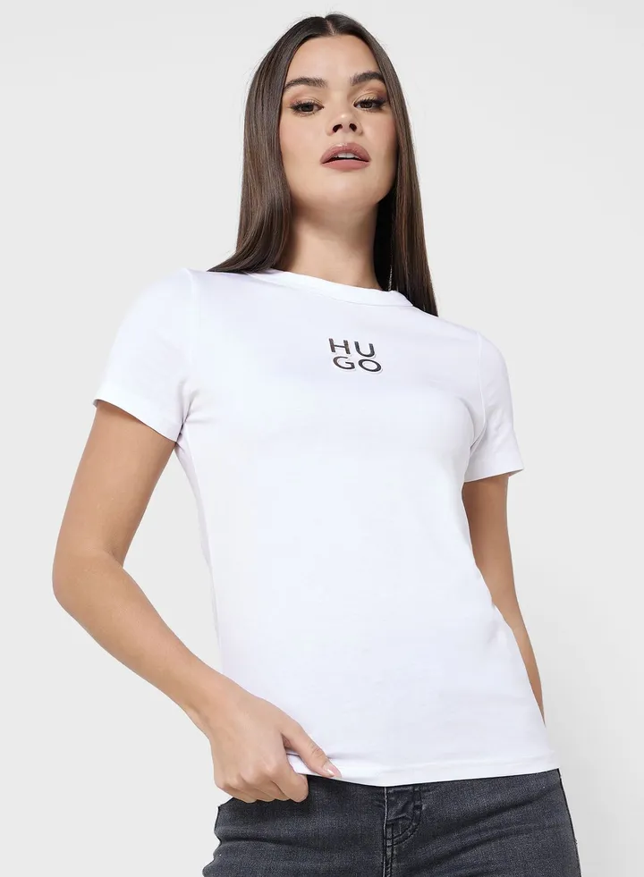 Crew Neck Logo T-Shirt