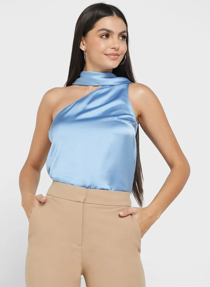 One Shoulder Asymmetric Top