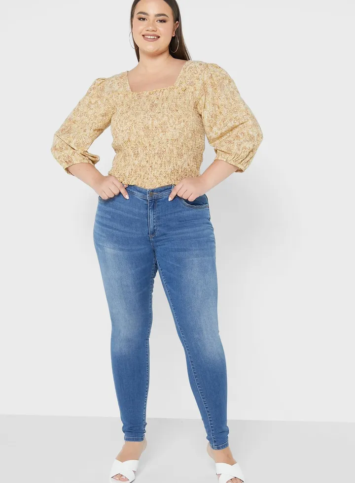 High Waist Skinny Jeans