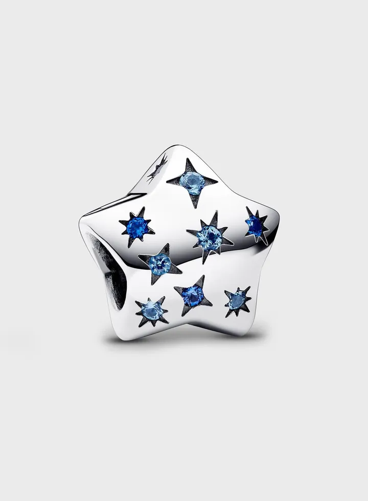 Bold Sparkling Star Charm