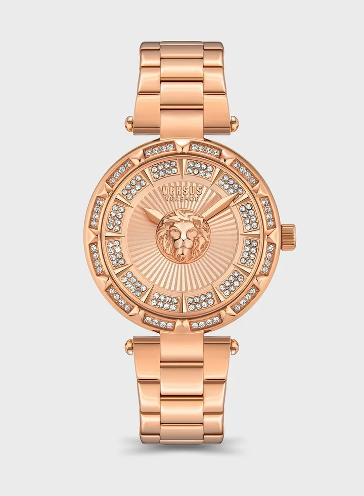 Steel Strap Analog Watch