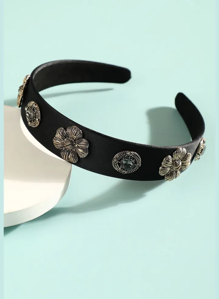 Trendy Designer Stone Western Wear Hair Band For Women