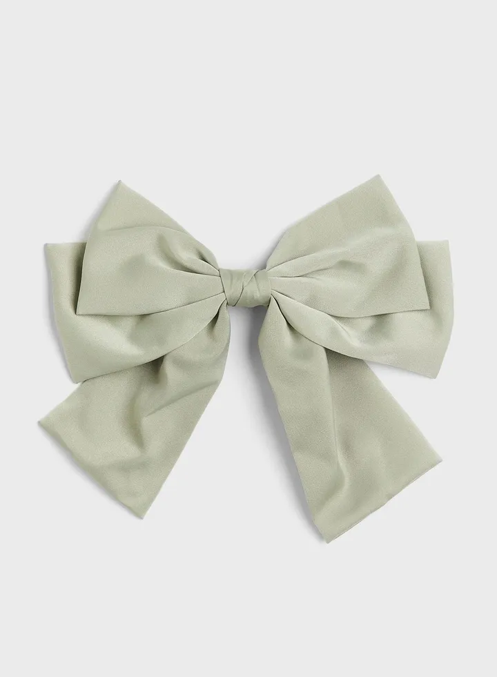 Bow-Decorated Hair Tie