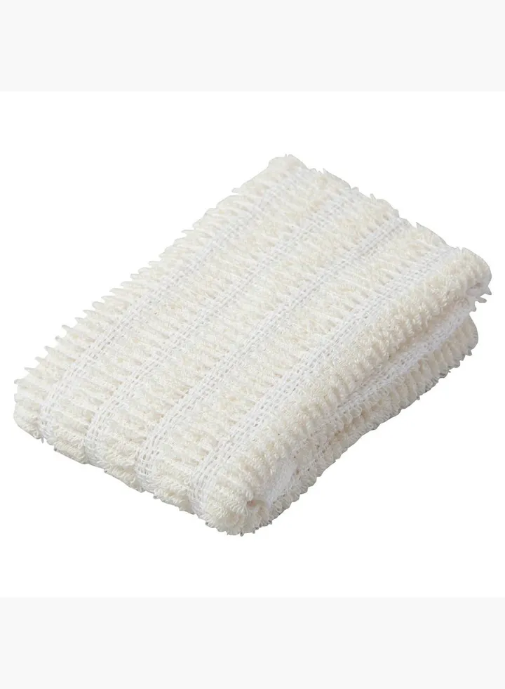 Cotton Pile Body Towel, W 18 x L 90 cm, Off White