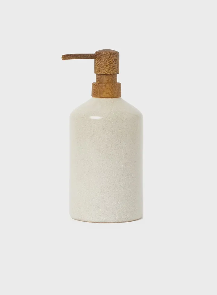 Stoneware Soap Dispenser