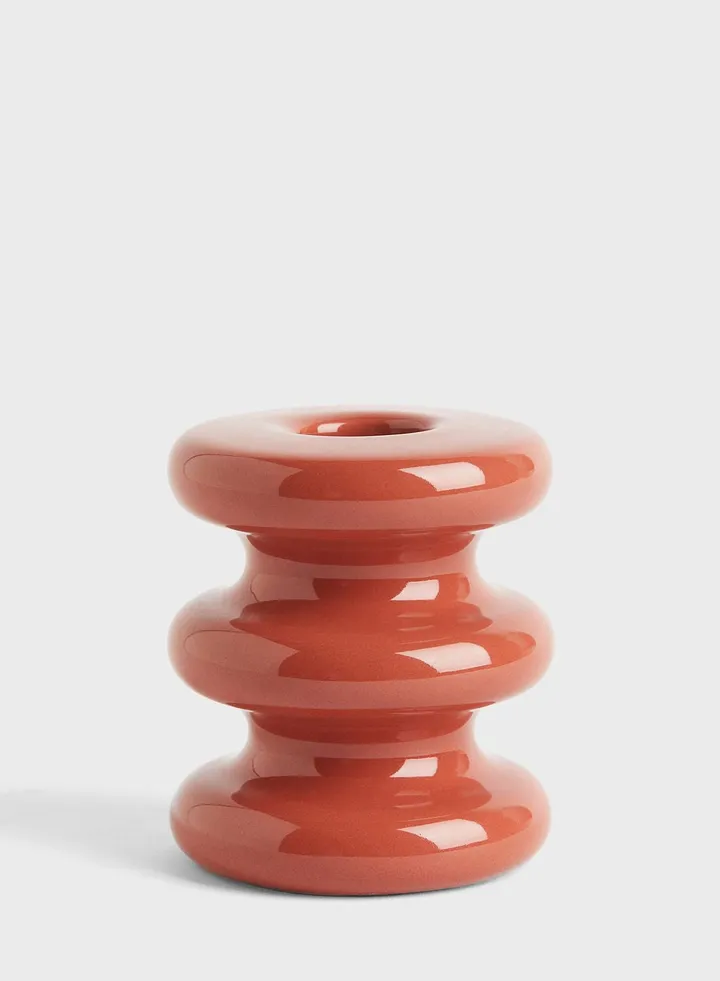 Stoneware Candlestick