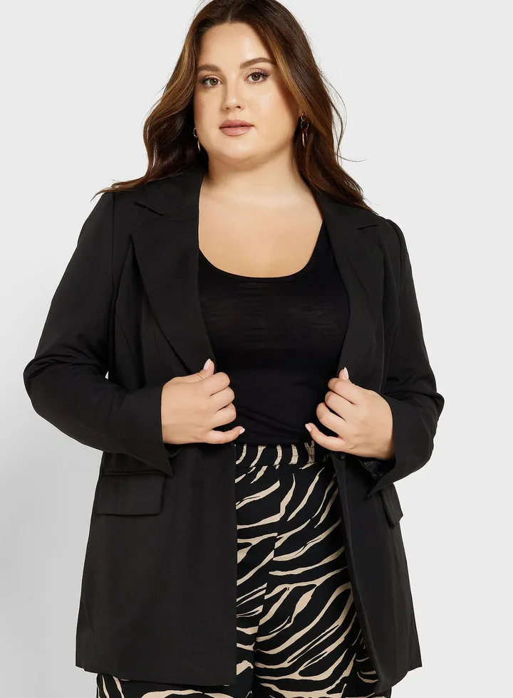 Pocket Detail Blazer