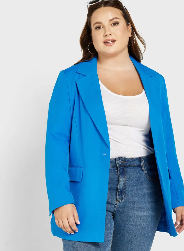 Pocket Detail Blazer