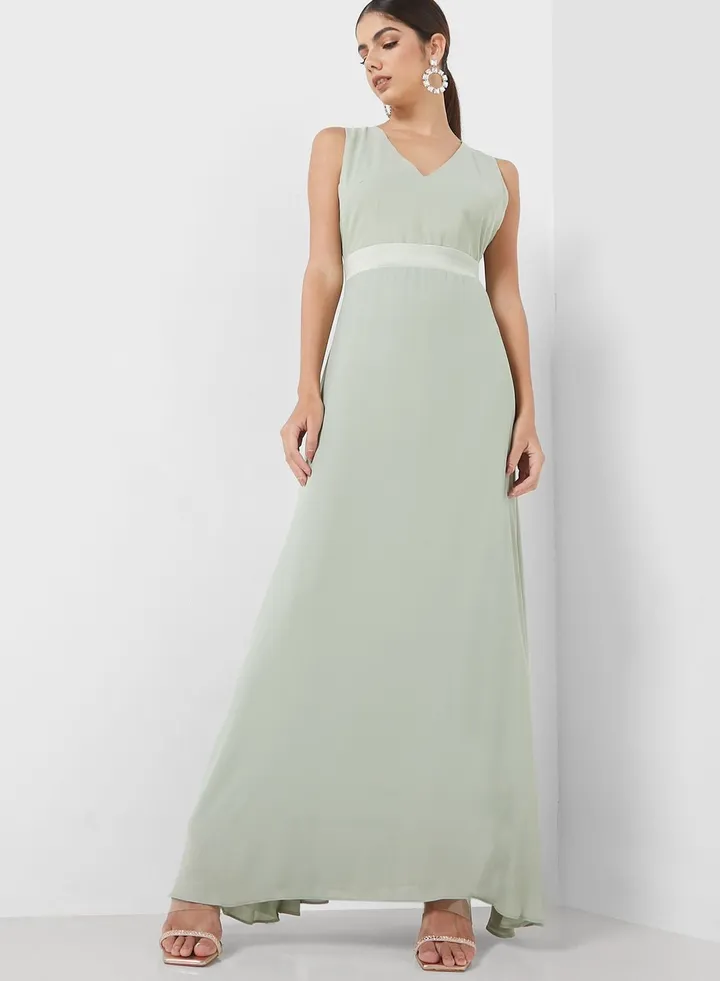 Belted Cut Out Dress