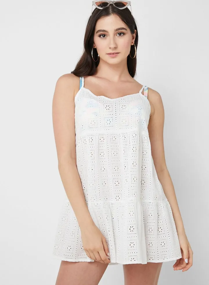 Tiered Mini Dress