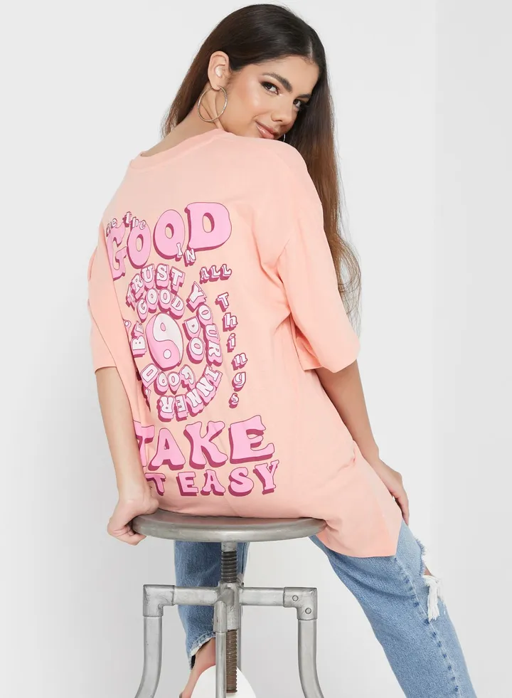 Graphic Detail Back T-Shirt