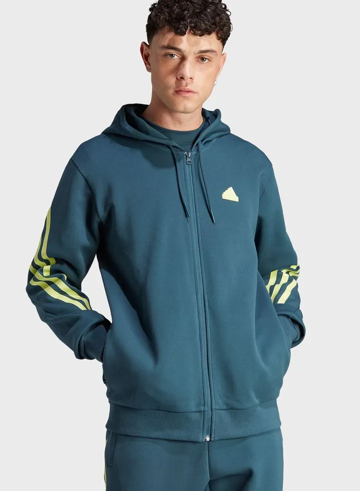 Future Icons 3-Stripes Full-Zip Hoodie