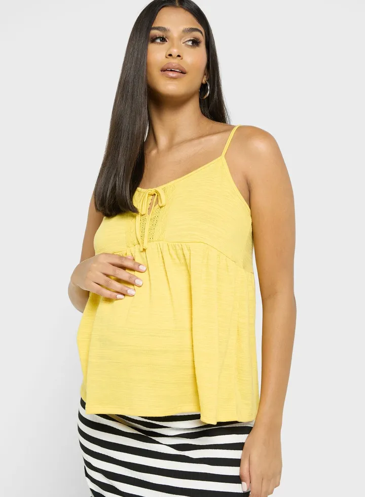 Strappy Tie Detail Top