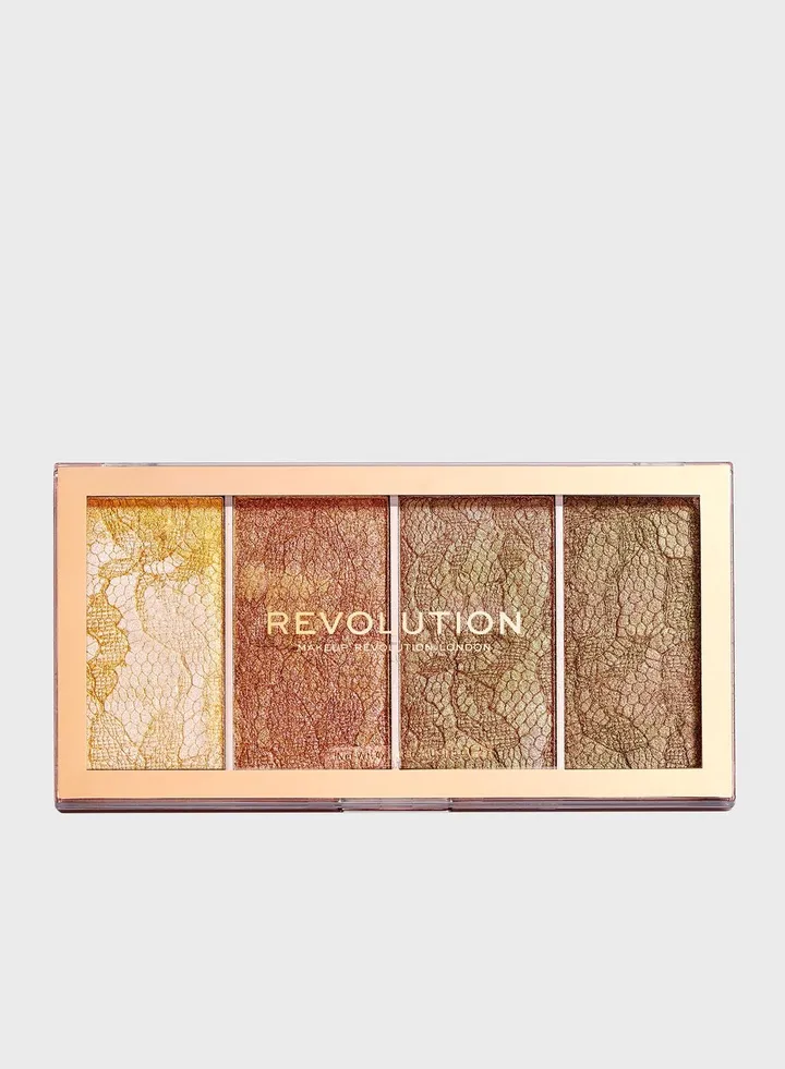 Vintage Lace Highlighter Palette
