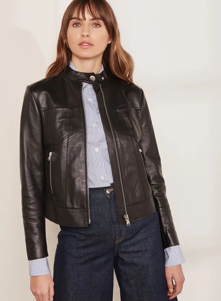Pontente Leather Look Jacket