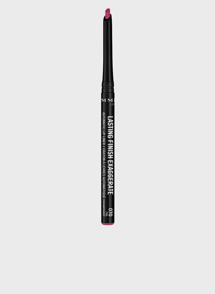 Rimmel Long Lasting Finish Exaggerate Automatic Lip Liner – 070 – Pink Enchantement, 0.35g
