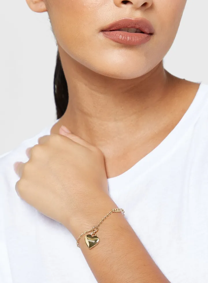 Heart Charm Bracelet