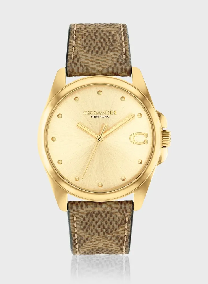 Greyson Mesh Strap Analog Watch
