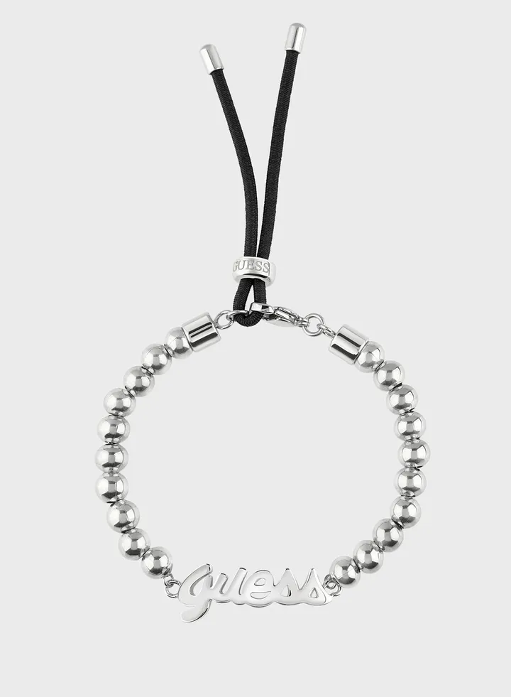 Beads Logo Cord Bracelet