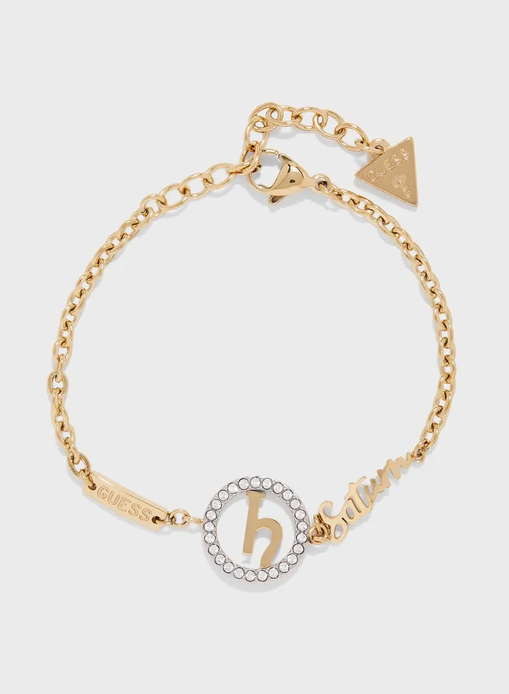 Saturn Chain Detailed Bracelet