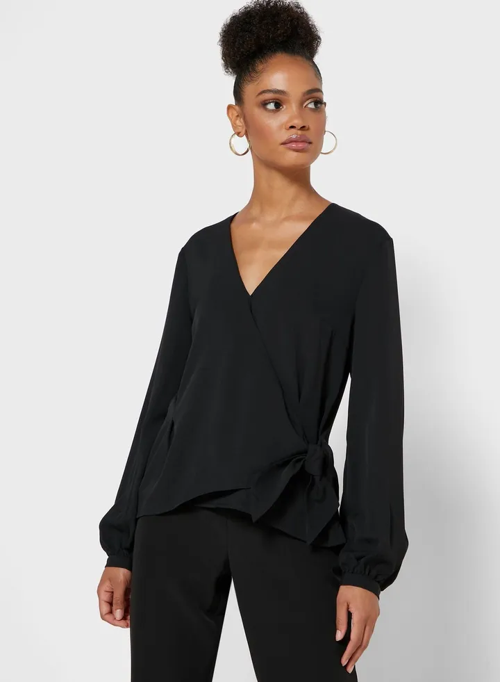 Wrap Plunge Top