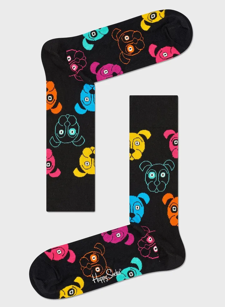 Embroidered Crew Sock