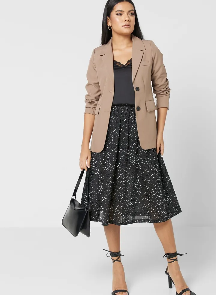 Ditsy Print Skirt