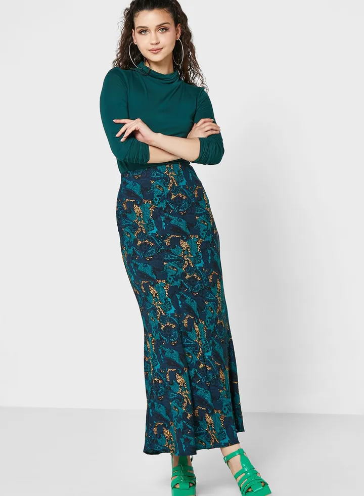 Printed Skirt