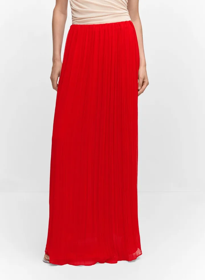 Tiered High Waist Skirt