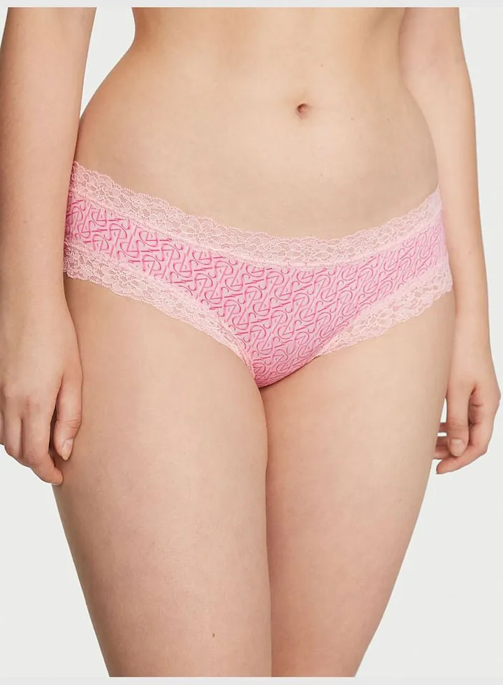 Posey Lace Waist Cotton Cheeky Panty