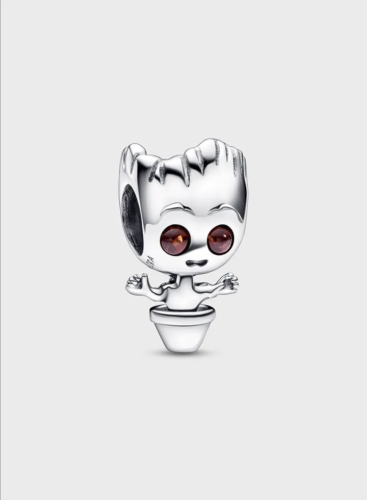 Marvel Groot Sterling Silver Charm