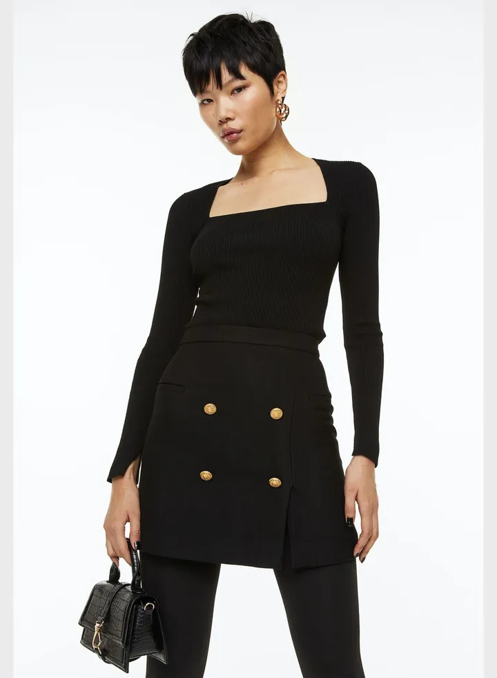 High Waist Skirt