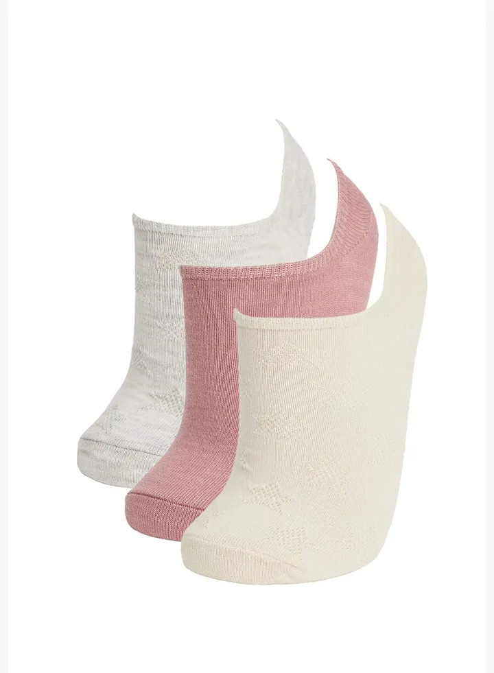 3 Pack Basic Footie Socks