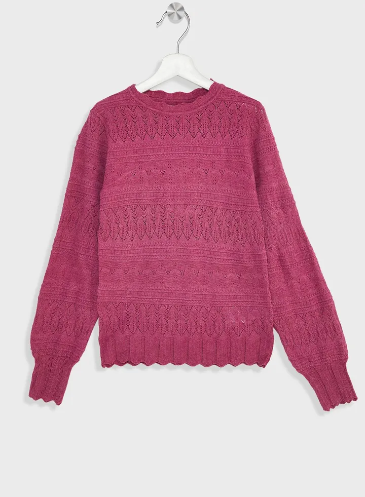 Kids Essential Knitted Top