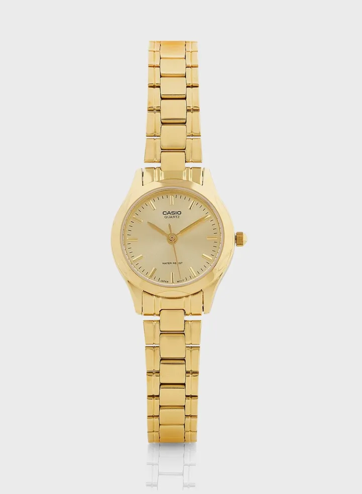 Steel Strap Analog Watch