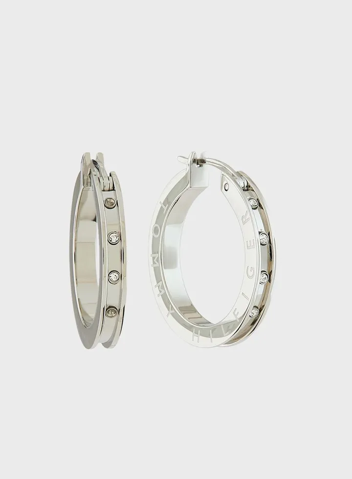 Thin Hoop Earrings