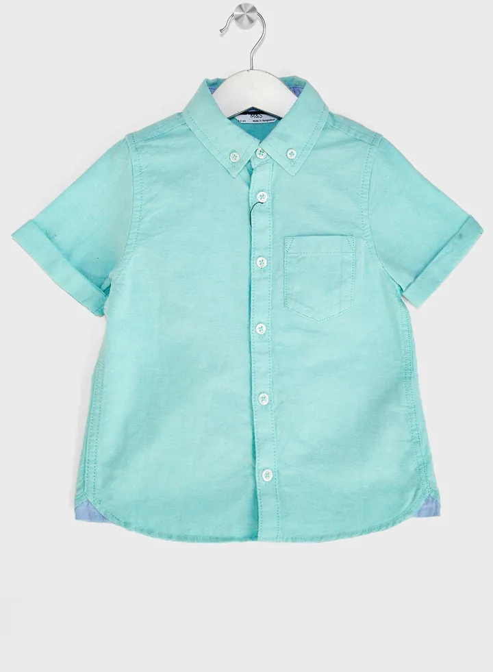 Kids Oxford Straight Fit Shirt