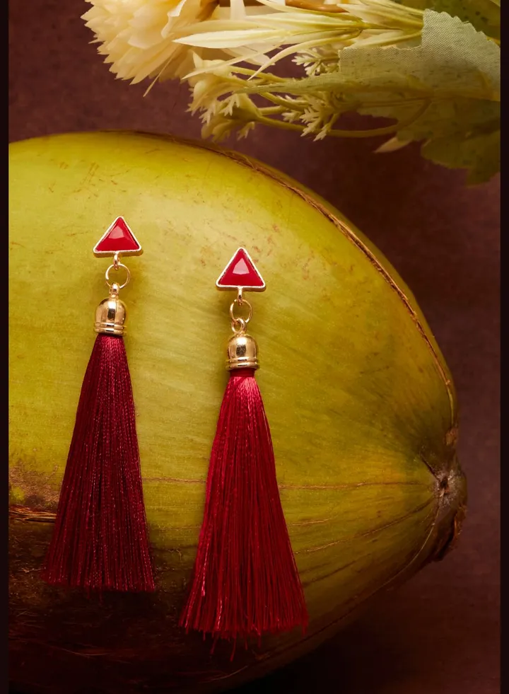Trendy Designer Drop Earring