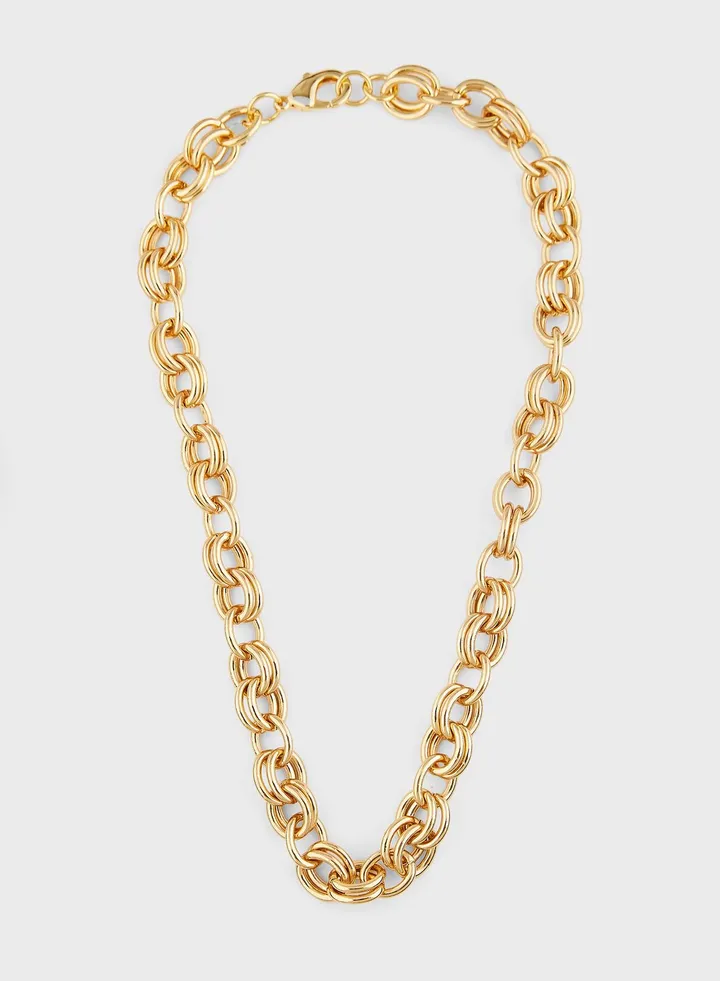 Anais Chain Gold Plated Necklace