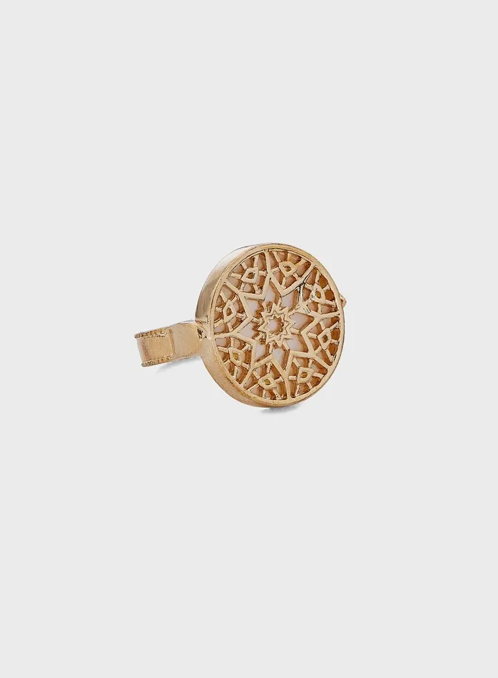 Arabic Motif Ring