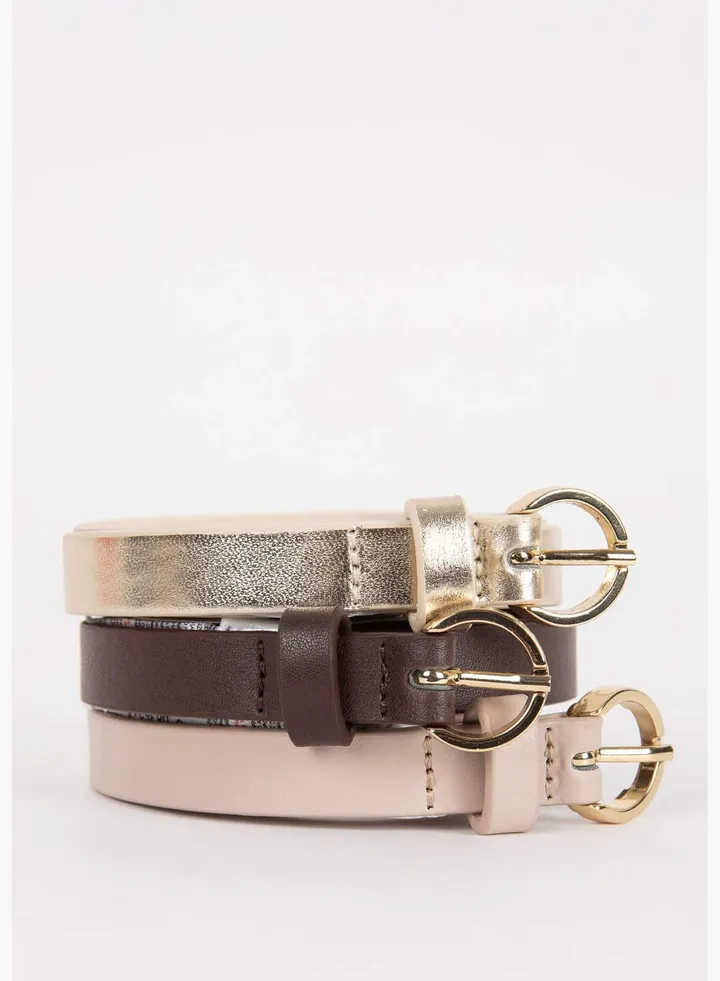 3 Pack Woman Belt