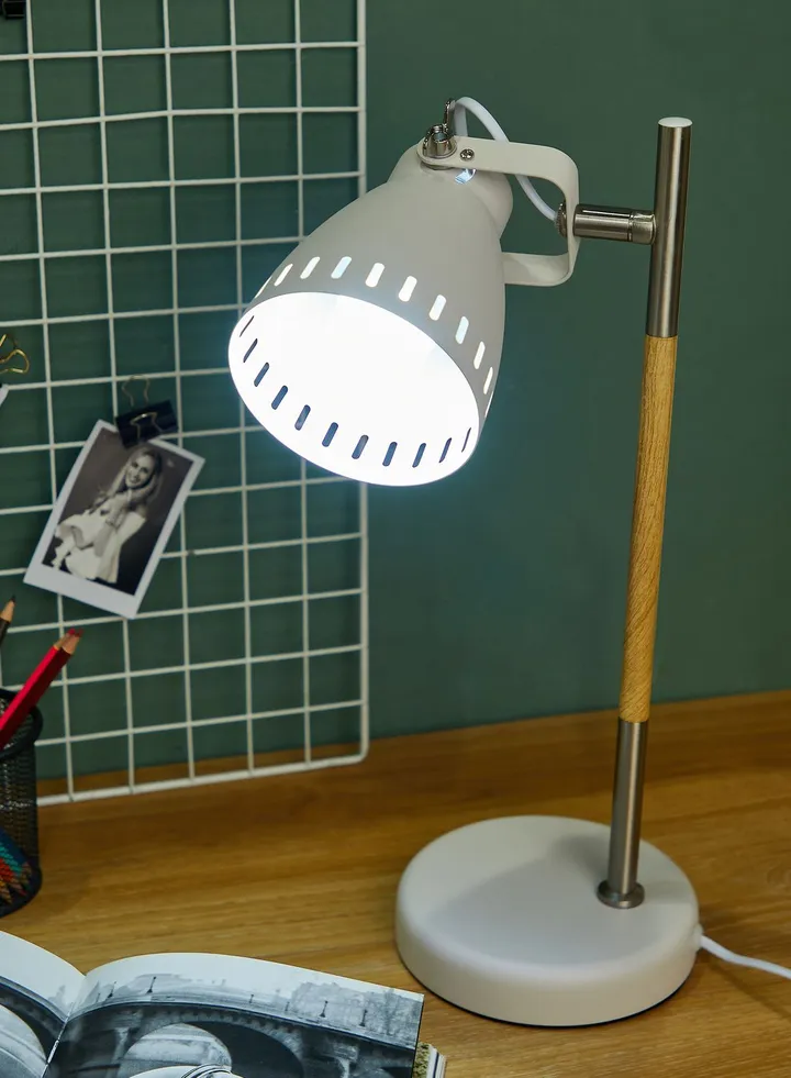 White Mingle Table Lamp Mingle