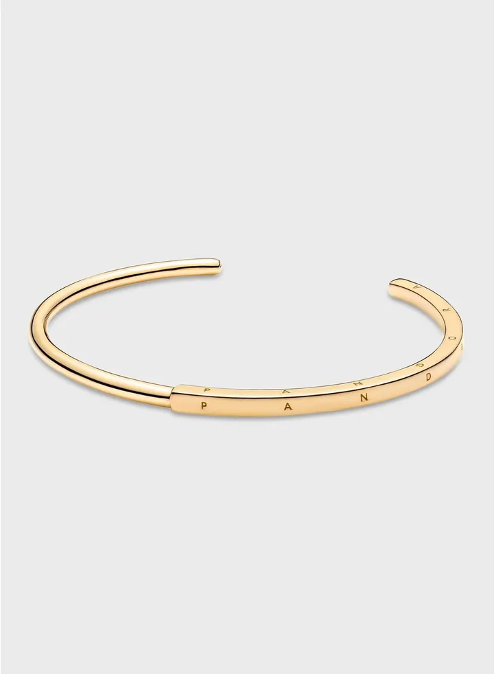 Pandora Signature I-D Open Bangle